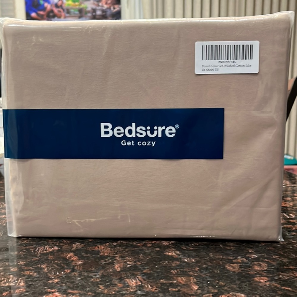 Bedsure duvet cover set -twin size